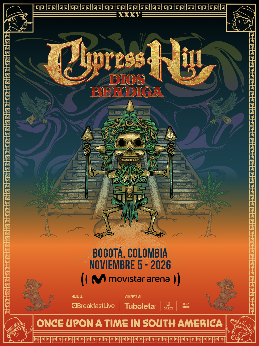 Cypress Hill estrena álbum en español y confirma show en Bogotá